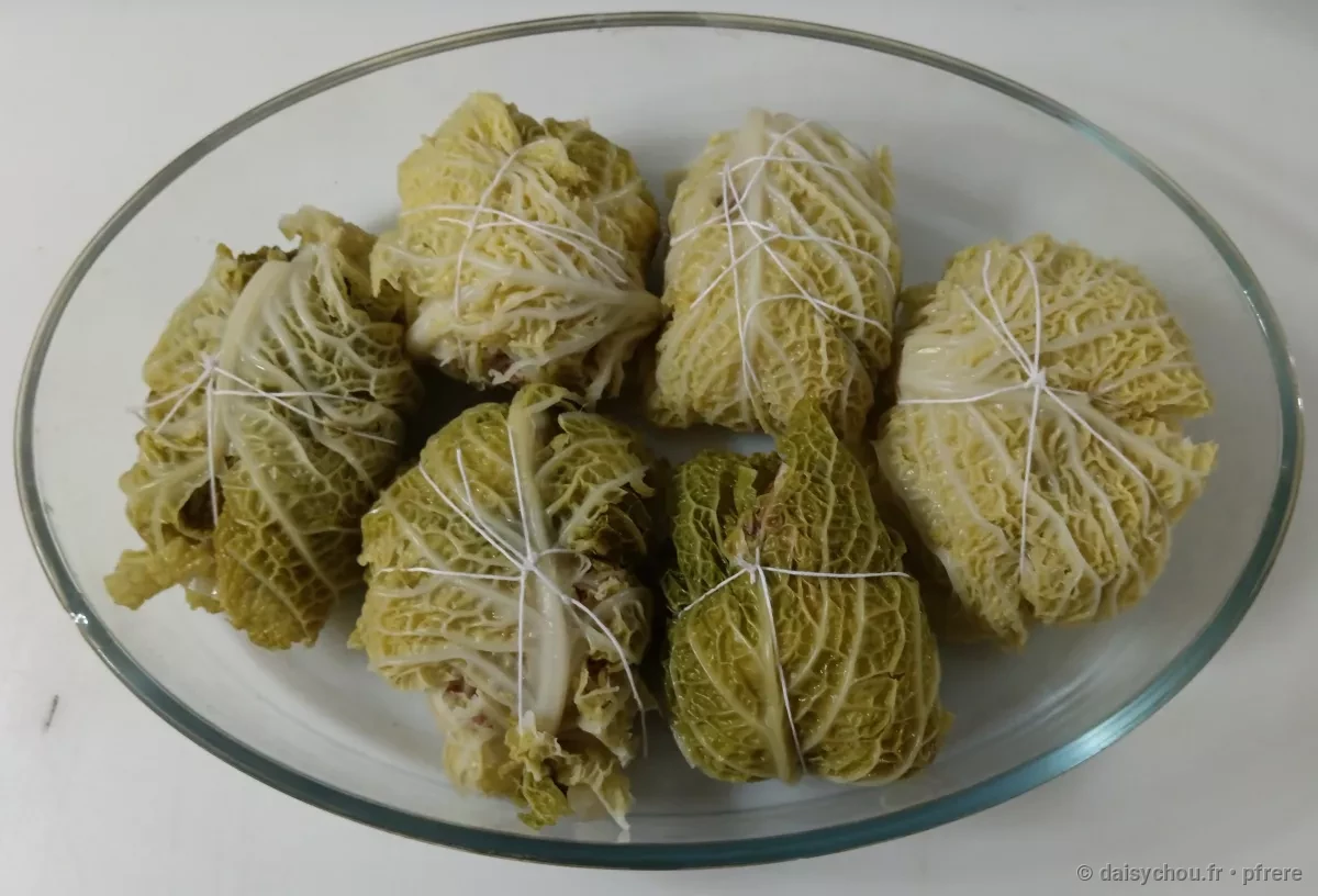 Choux farcis fondants au bœuf et sauce tomate - Recette au barbecue Ninja