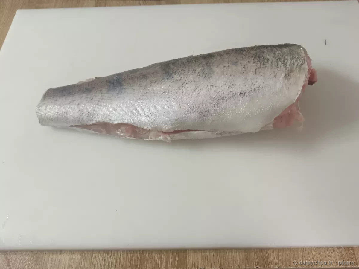 Vue secondaire de la recette Filet de sandre aux échalotes