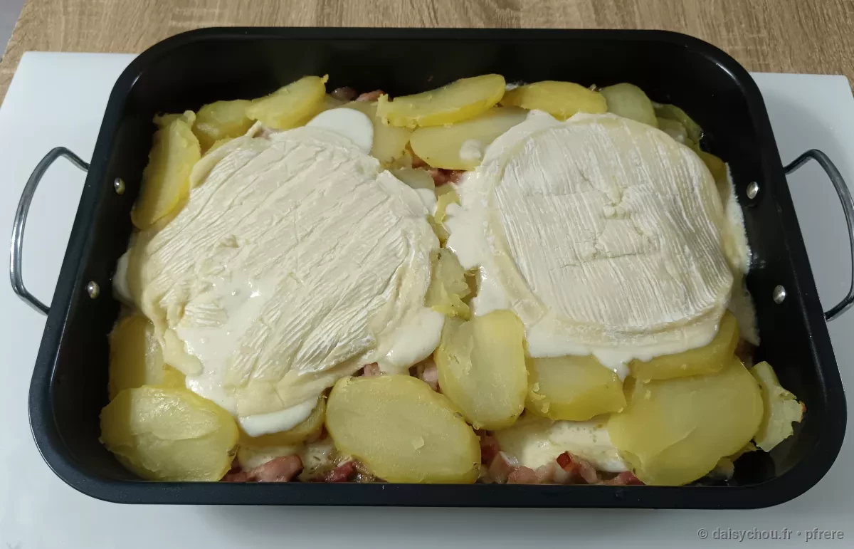 Gratin à la tartiflette maison - Recette au barbecue Ninja
