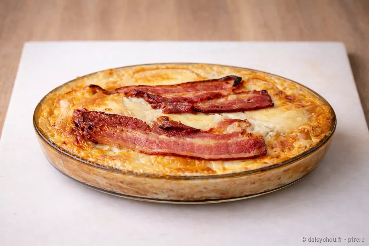 Lasagnes au Jambon, Viande Hachée et Fromage à Raclette