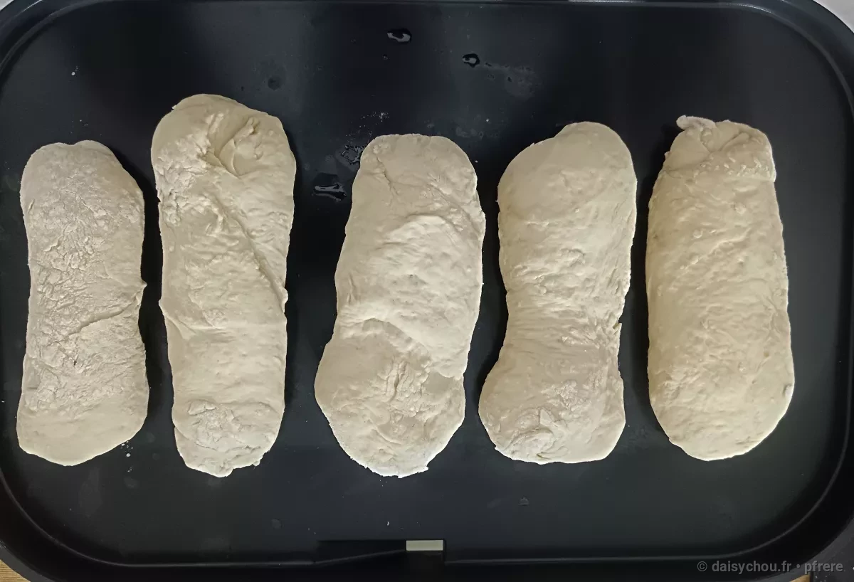 Pain simple au lait - Recette au barbecue Ninja