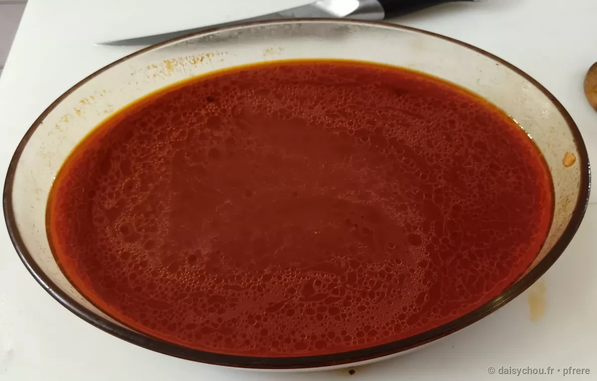 Vue secondaire de la recette Riz au poulet, chorizo, crevettes et moules